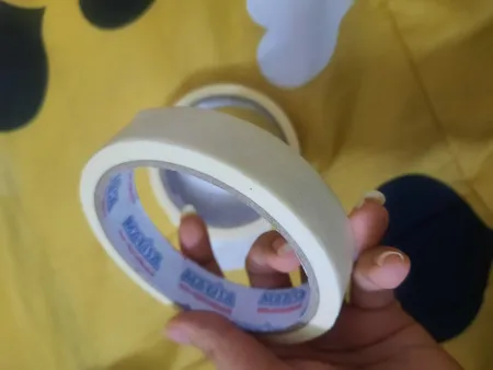 نوار چسب کاغذی کد AB16 عرض 2 سانتی متر بسته 2 عددی