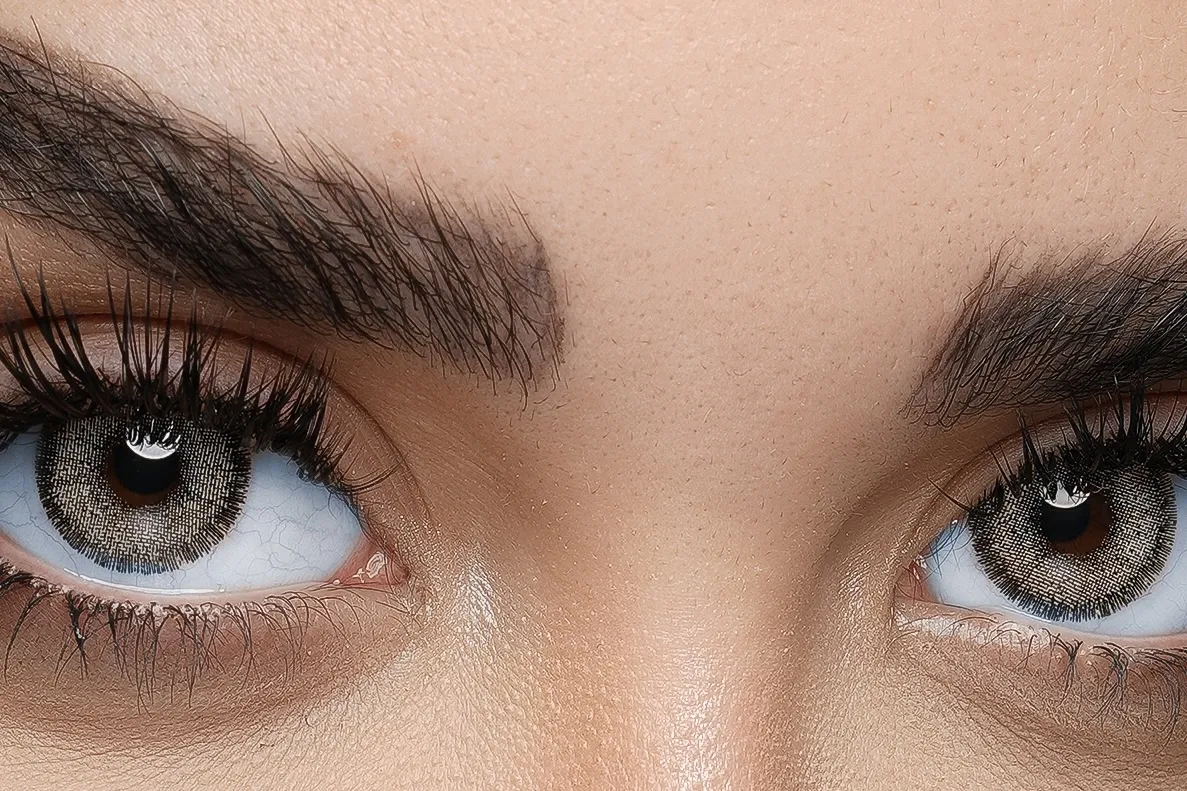 لنز چشم بیوتی کد 135 رنگ خاکستری روشن