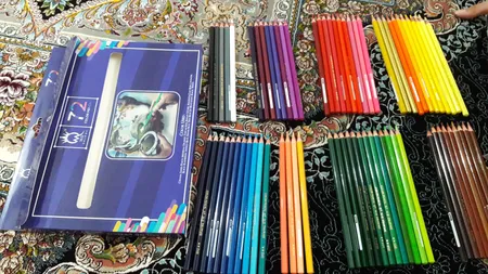 مداد رنگی 72 رنگ ام کیو کد  00072G