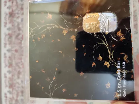 شمش طلا 18 عیار مدوپد مدل SG10092