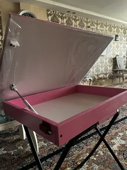 میز تحریر باکسدار و صندلی تاشو شهریار طرح کیتی