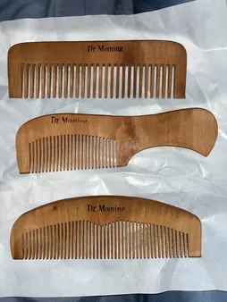 شانه مدل چوبی بسته سه عددی