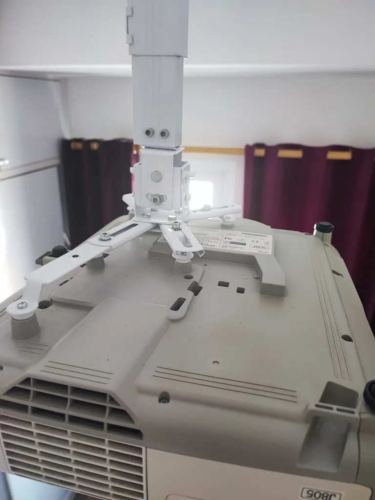 پایه سقفی پروژکتور اسکوپ سایز 43 تا 65 سانتی متری