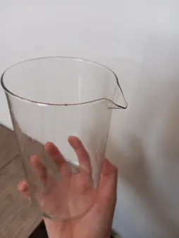 شیشه یدک فرنچ پرس مدل ضخیم حجم 600 میلی لیتر