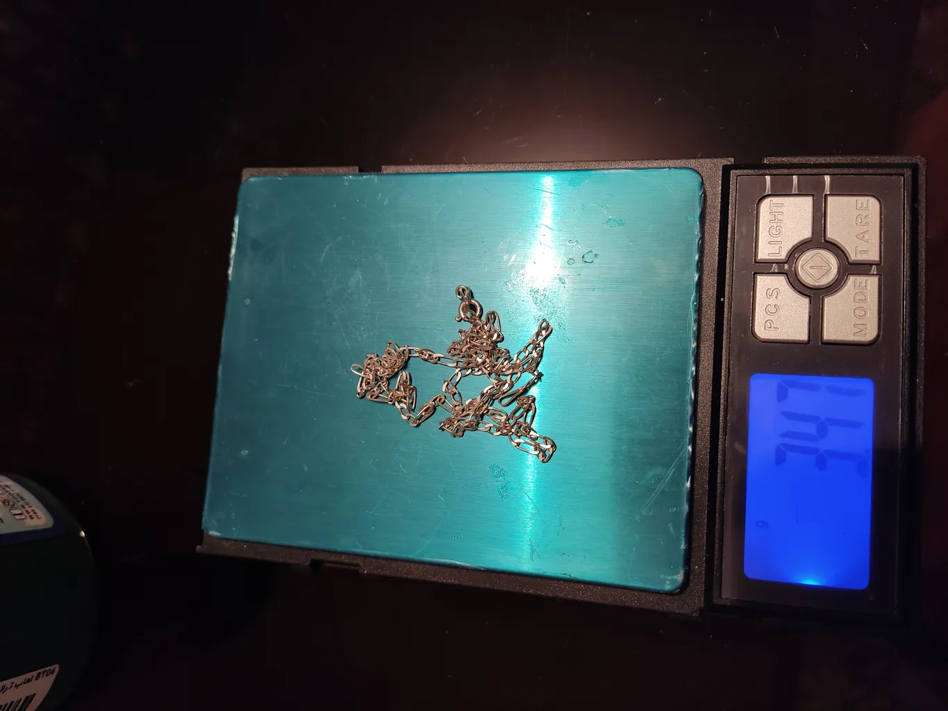 زنجیر نقره مردانه فیگارو کد fig9.75