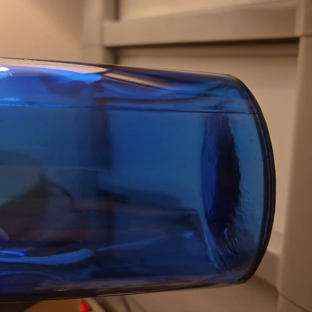 بطری شیشه ای مدل آب خورشیدی ساده