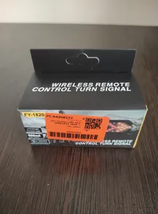 تجریه خرید چراغ عقب دوچرخه مدل WIRELESS 1820