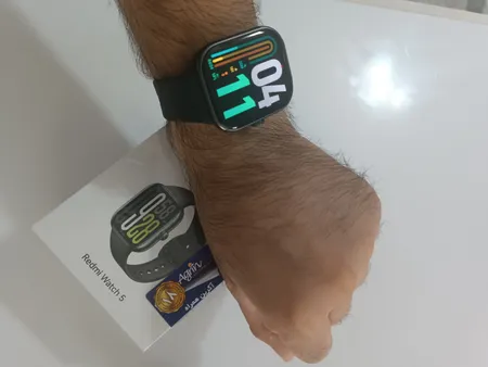 ساعت هوشمند 47 میلی‌متری شیائومی مدل Redmi Watch 5 ، مناسب برای ورزش، کنترل سطح اکسیژن خون، شمارش ضربان قلب - گلوبال