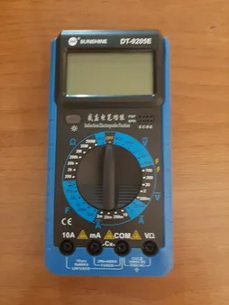 مولتی متر دیجیتال سانشاین مدل DT-9205E