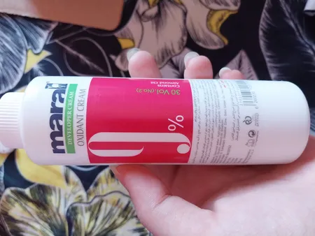 اکسیدان مارال 9 درصد مدل 30vol حجم 150 میلی لیتر