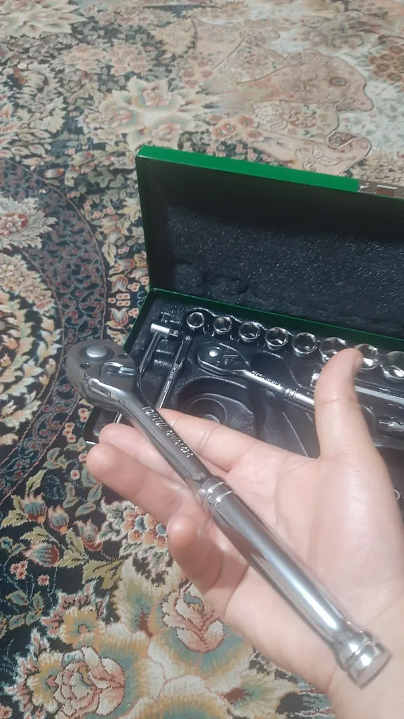 جعبه آچار بکس تاپ تول مدل GCAD2802 مجموعه 27 عددی