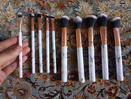 ست برس آرایشی کد 08 بسته 10 عددی