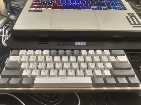 کیبورد گیمینگ ردراگون مدل K617 FIZZ، سوییچ مکانیکال قرمز، Tenkeyless، نورپردازی RGB