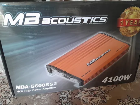 آمپلی فایر خودرو ام بی آکوستیکس مدل 5600