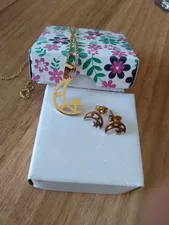 تجریه خرید نیم ست زنانه طرح ماه و ستاره کد MST9