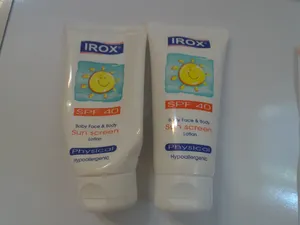 تجریه خرید لوسیون ضد آفتاب کودک ایروکس سری Physical مدل Face And Body حجم ۶۰ میلی لیتر