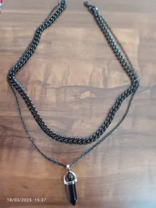 تجریه خرید گردنبند دخترانه مدل چاکرا دو ردیف