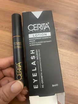 محلول تقویت کننده مژه سریتا مدل Eyelash lotion حجم 8 میلی لیتر