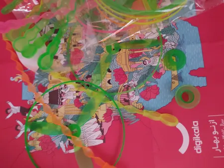 بشقاب پرنده دنیای سرگرمی های کمیاب مدل یوفو بسته 4 عددی