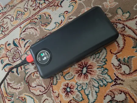 پاوربانک سانرایز مدل P2  ظرفیت 20000 میلی آمپر ساعت