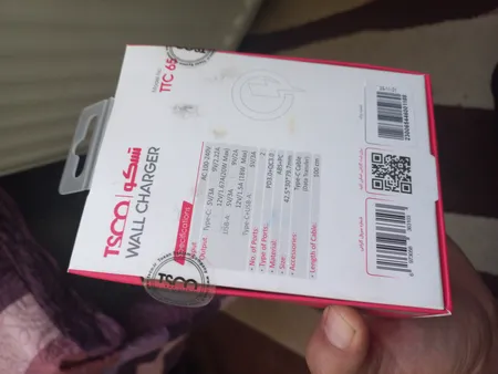 شارژر دیواری 20 وات تسکو مدل TTC 65
