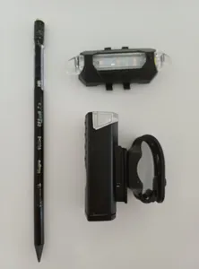 تجریه خرید چراغ جلو و عقب دوچرخه مدل شارژی 200 لومن کد 760