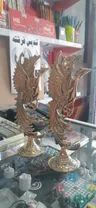 مجسمه برنزی شیانچی طرح اژدها کد 020030041-بسته 2 عددی