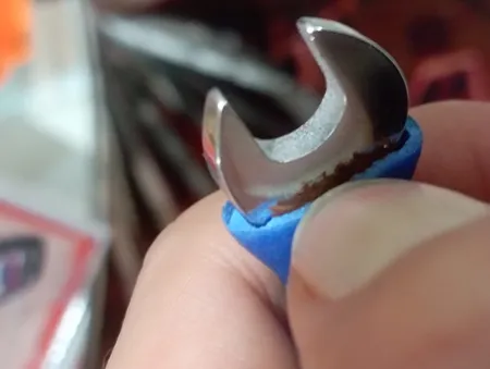 آچار یکسر تخت و یکسر رینگی اچ تی مدل SD120 مجموعه 12 عددی