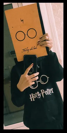 هودی زنانه طرح هری پاتر کد S27