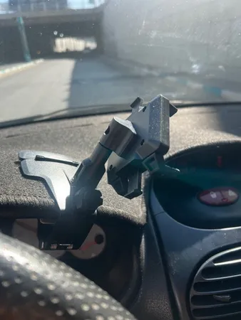 پایه نگهدارنده گوشی موبایل مدل گیره ای کد 6 به همراه شماره تلفن مخصوص پارک