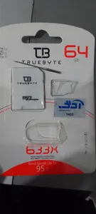 تجریه خرید کارت حافظه microSDXC تروبایت مدل 633X-A2-V30 کلاس 10 استاندارد UHS-I U3 سرعت 95MBps ظرفیت 64 گیگابایت به همراه کارت‌خوان