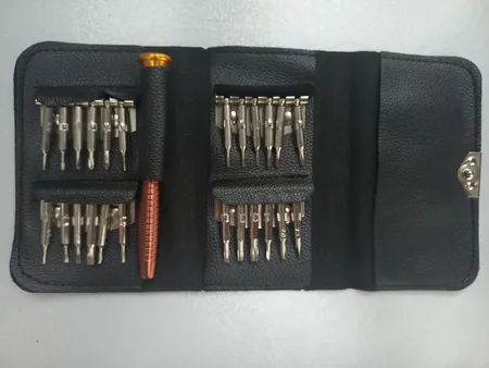 پیچ گوشتی ساعتی مدل HS25 مجموعه 25 عددی