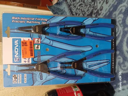 مجموعه 4 عددی انبر خار باز کن و خار جمع کن نووا مدل NTP-8075