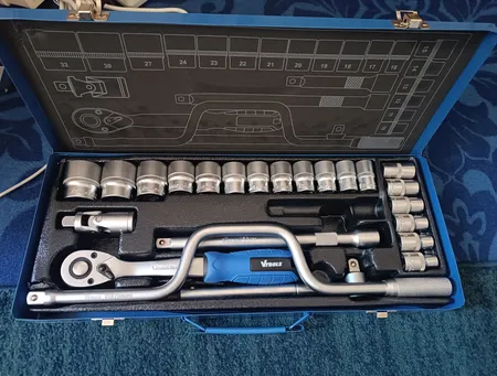 جعبه بکس وی تولز مدل VT5107 مجموعه 24 عددی