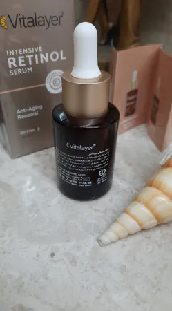 سرم ویتالیر مدل سرم رتینول حجم سازگار با نوع پوست میلی لیتر