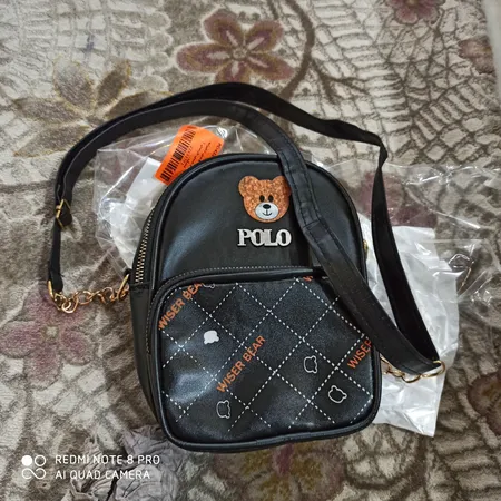 کیف رودوشی دخترانه مدل مینی خرسی