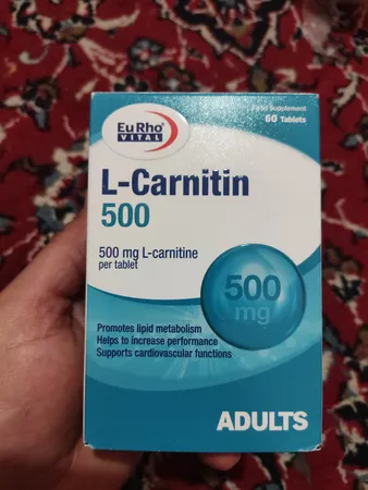 ال کارنیتین یورو ویتال- 1000 میلی گرم بسته 60 عددی