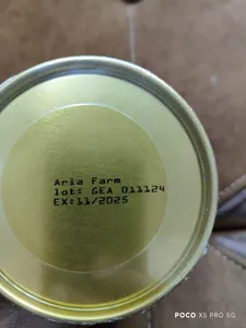 تجریه خرید مکمل غذایی پرندگان زینتی آریا فارم مدل غذای کمکی جیلراک وزن 500 گرم