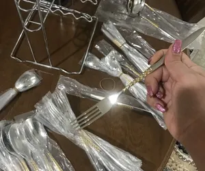 تجریه خرید سرویس قاشق و چنگال 51 پارچه برگامو کد 404G