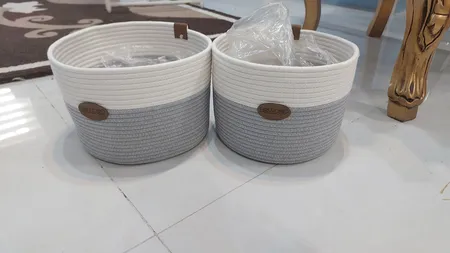 سبد سیب زمینی و پیاز لالیپاپ مدل D2 مجموعه دو عددی