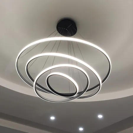 لوستر ام کی لایتینگ مدل مدرن کد NB6604