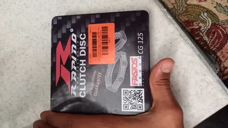 صفحه کلاچ موتورسیکلت راپیدو مدل CLU20 مناسب برای هندا سی جی 125 بسته 5 عددی