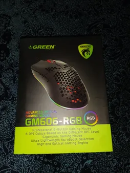 ماوس مخصوص بازی گرین مدل GM606-RGB