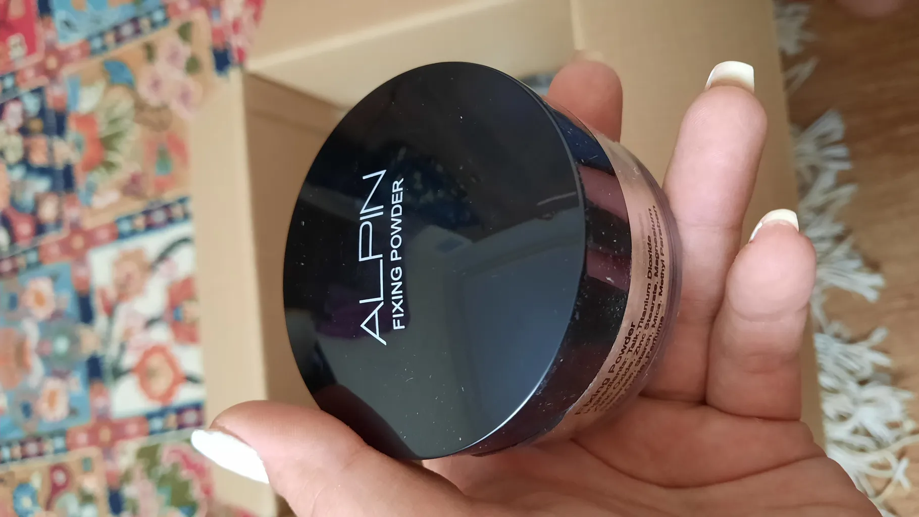 پودر ثتبیت کننده آرایش آلپین شماره 02