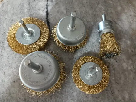 مجموعه فرچه سر دریلی مدل 001 بسته 5 عددی