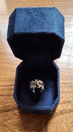 انگشتر نقره زنانه شهر جواهر مدل SJ-CR006