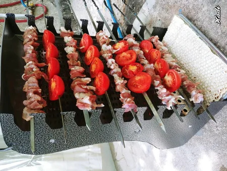 کباب پز ضیافت مدل تابش 2020