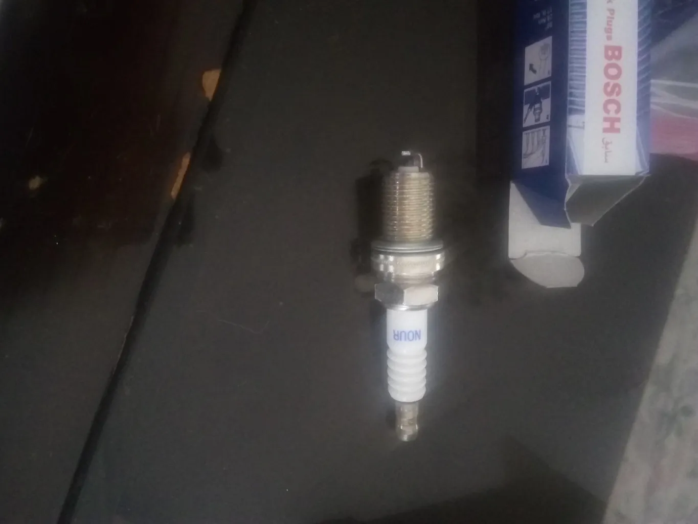 شمع خودرو شمع نور مدل FR7DE بسته 4 عددی