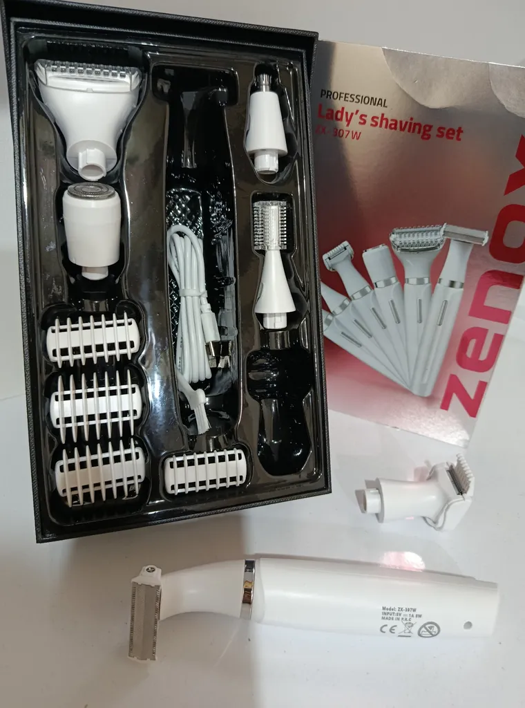 ست اصلاح موی بدن بانوان زیناکس مدل ZX-307W