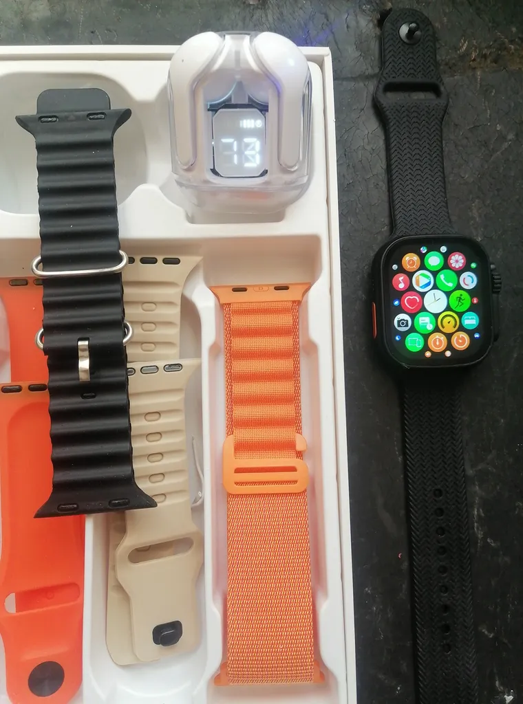 ساعت هوشمند ویسمی مدل WS-X19 Ultra 3 به همراه هدفون بلوتوثی